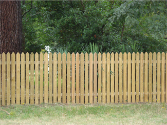 clôture bois